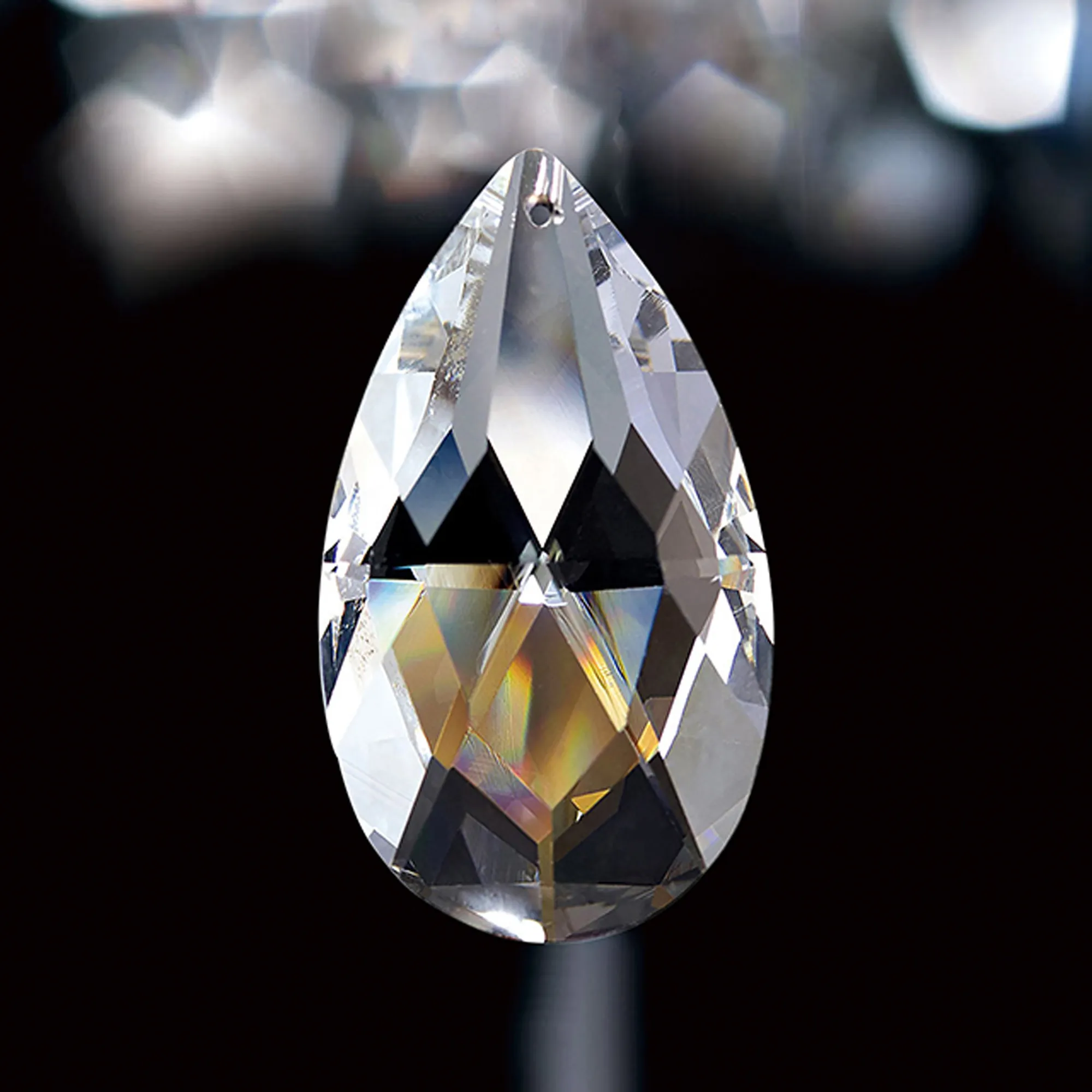 Crystal Pendalogue, No Ring Or Pin Included 38mm C20030  Diyas Crystal Pendalogue